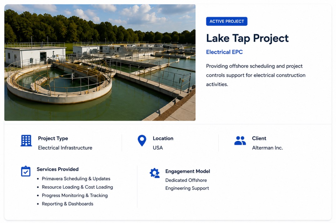 Lake Tap Project