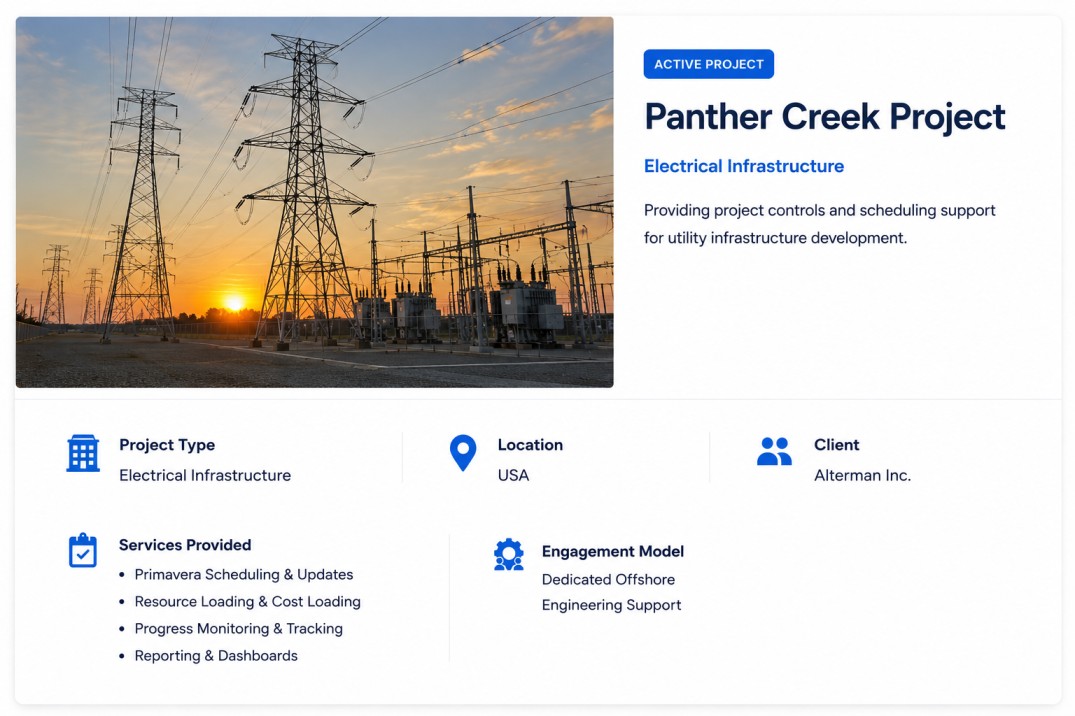 Panther Creek Project